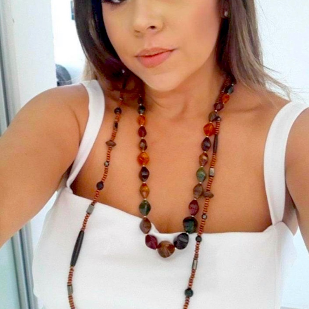 Beaded Necklaces Set of 2